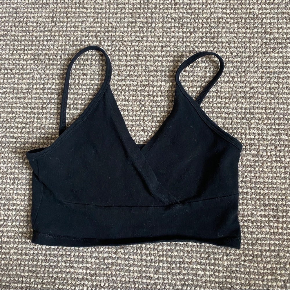Brandy Melville V-neck top one size
